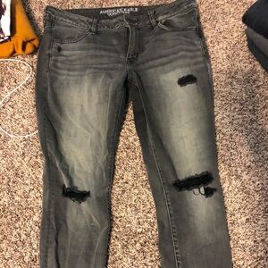 American Eagle super low jeggings